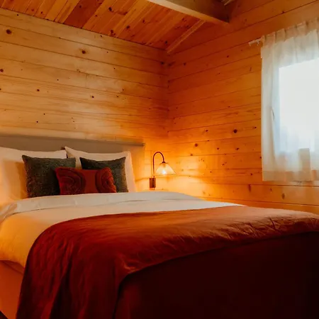 Hébergement de vacances Romantisch Wellness Boshuisje Met Sauna & Hottub Meijel